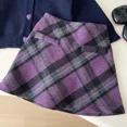 thumbnail image 1 of Suéter para niños de 2 a 7 años, cárdigan con botones de amor, suéter para niñas, abrigo tejido, ropa para niñas, traje para niños, falda a cuadros opcional, 1 of 6