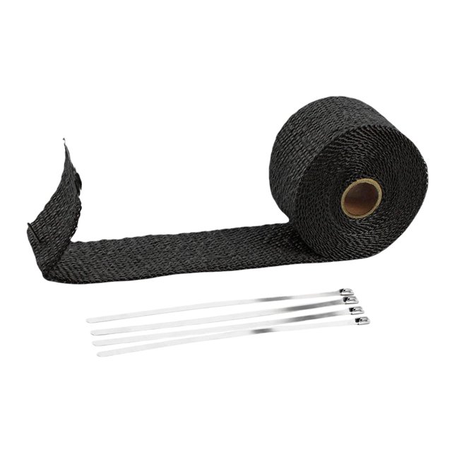 ESCACE PROTECTOR DEL ESCUPO CALOR PROTIector Accesorios de instalación fácil de alto rendimiento Negro 10 m