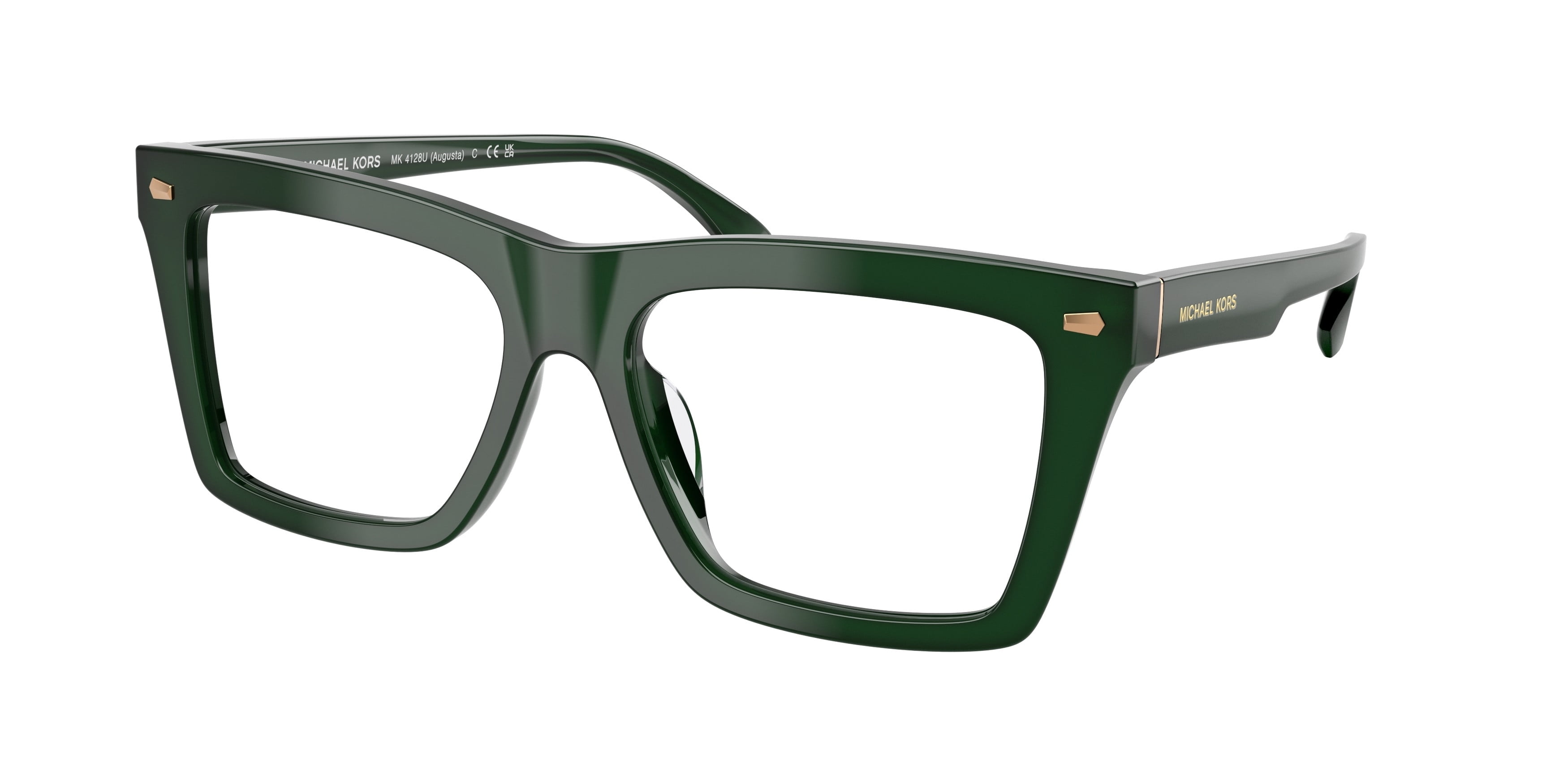 Michael Kors MK4094U Eyeglasses Havana Acetate/Metal MICHAEL KORS Karlie I MK4094U Square Eyeglasses | EyeOns.com main image 2