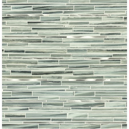 MSI Sea Glass Interlocking 12 in. x 11.81 in. x 4 mm Textured Glass Mesh-Mounted Mosaic Tile (20 sq. ft./Case)