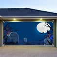 thumbnail image 2 of 70,8 X 157,4 Pulgadas Decoraciones De Halloween Para Puertas De Garaje Bruja Cubierta Para Puertas De Halloween Pancarta Colgante De Halloween Para Puertas De Garaje Mural De Caldero Para El Hogar,, 2 of 2