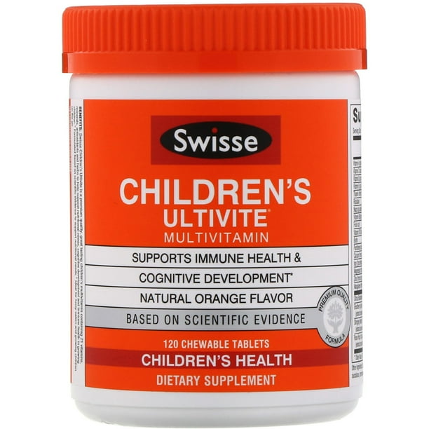 Swisse Children s Ultivite Multivitamin Natural Orange Flavor 120