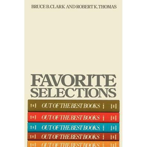 Pre-Owned Favorite selections from Out of the best books (Hardcover) 0877477574 9780877477570
