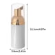 thumbnail image 3 of Dispensador de bomba de subbotella Soidarity contenedor recargable suministros de maquillaje color Blanco y Dorado, 3 of 6
