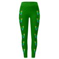 thumbnail image 3 of MKLEKYY Pantalones deportivos para mujer, mallas estampadas para mujer, mallas deportivas de control para yoga, mallas de cintura alta para mujer 2389, 3 of 4