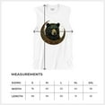 thumbnail image 7 of Celtic Moon Bear Muscle Shirt Mystical Forest Animal Wildlife Nature Spiritual Celestial Lunar Viking Valhala Men's, 7 of 7