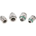 thumbnail image 2 of 1/8" 1/4" 3/8" 1/2" Rosca macho neumática 304 Conector rápido de acero inoxidable Conexión de espacio Tubería Agua Aire ( Color : 4mm, Tamaño: 1/8" ), 2 of 5