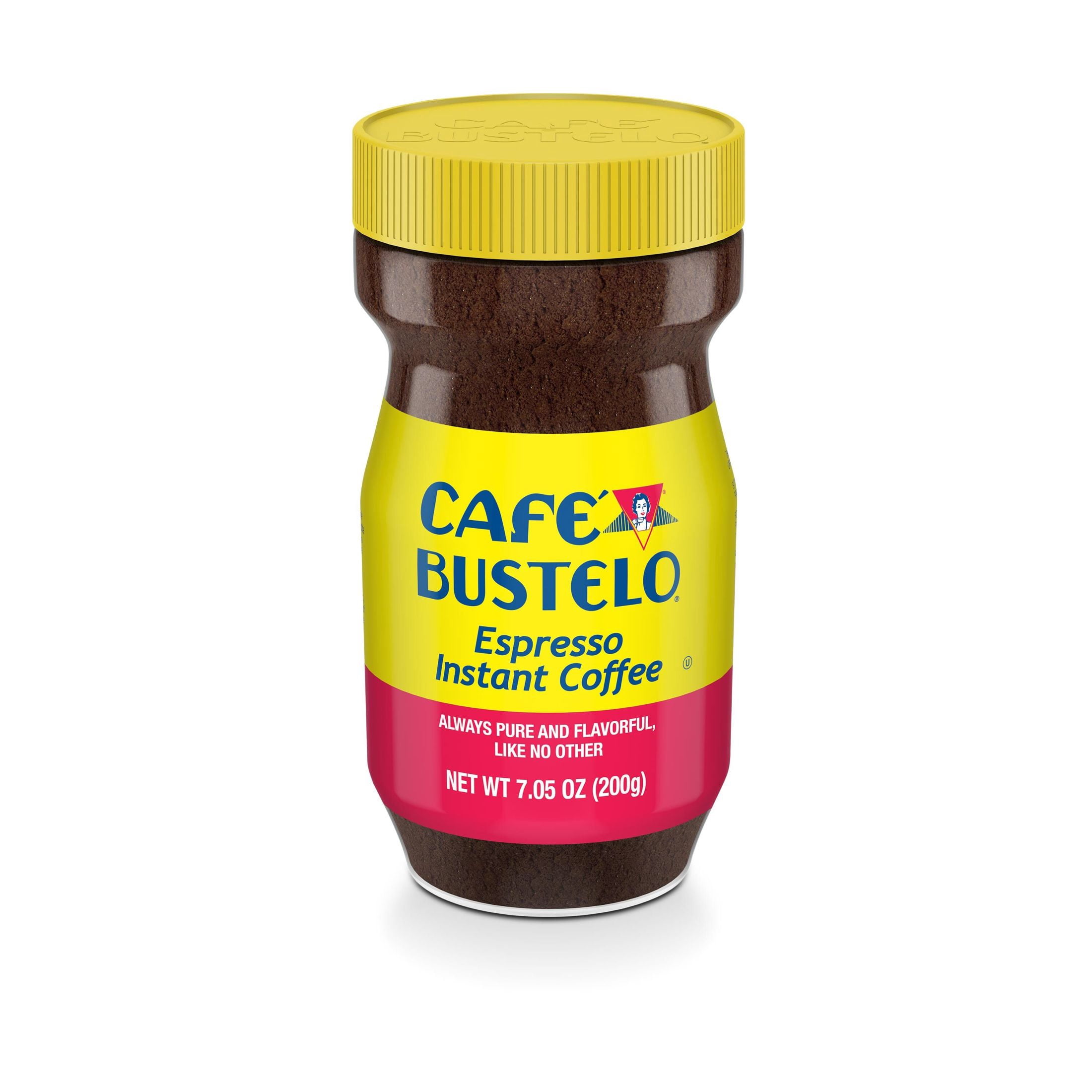 Cafe Bustelo Espresso Instant Coffee, 7.05 oz Jar