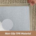 thumbnail image 4 of JAATOP 2' x 6' Runner Rug, Non Slip PP Entryway Rug with TPR Backing, Low Profile Runner Mat for Kitchen, Bedroom, Light Beige, 4 of 9