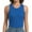 Blue, variant on Women Tank Tops Summer Sleeveless Basic Cami Top Shirt Slim Racerback Blouses