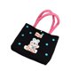 thumbnail image 4 of Bolso de mano bordado para mujer, novedoso, informal y elegante, para viajes y citas. Negro, 4 of 9
