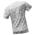 thumbnail image 3 of Men Summer Tops Active 5 Fall Fashion Men Polyester T Shirts Mens Tech Running Shirt Mens Layering T Shirt Cute S Shirts plus Size Extra Tall Tee Tall Summer Outdoor Sports White L, 3 of 3