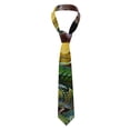 thumbnail image 1 of Balery Colorful Viper Snake Corbata Clásica de Seda para Hombre, Corbata Tejida Jacquard, Corbatas Formales para Negocios y Bodas, 1 of 7