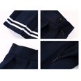 thumbnail image 3 of Beautifulfashionlife Faldas De Verano Plisadas Escocesas De Rayas Blancas Versátiles Para Mujer (2Xl Blue White Striple), 3 of 5