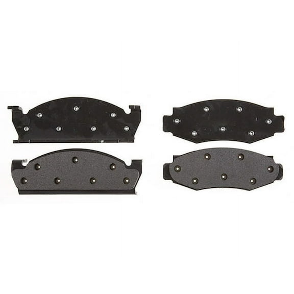 Front Brake Pad Set - Compatible with 1978 - 1981 Jeep CJ5 1979 1980