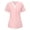 46# Pink, variant on Housekeeping Uniforms - Scrub Tops for Women - Women's Lightweight Stretchy Scrubs for Cleaning Jobs Uniform,Royal Blue L