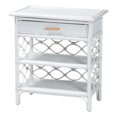 thumbnail image 1 of bali & pari Akane Natural Rattan Nightstand with Drawer and Open Shelves, 1 of 10