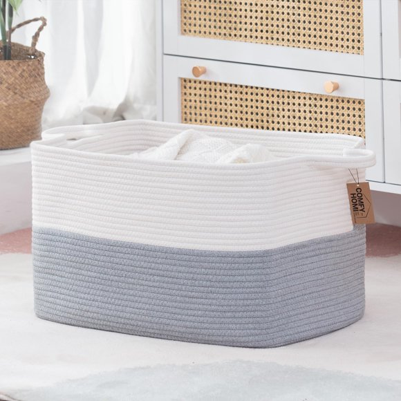 Cuerda de algodón COMFY-Homi para guardar ropa sucia, 56 x 38 x 31 cm