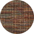 thumbnail image 1 of Ahgly Company Indoor Round Abstract Red Abstract Area Rugs, 5' Round, 1 of 6