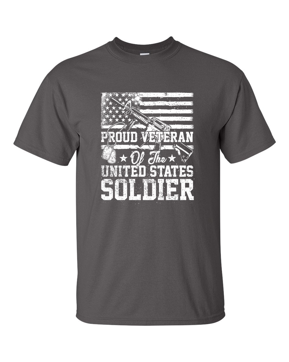 U.S Military Proud Veteran of the United States Soldier Unisex Short Sleeve - Picture 13 of 33