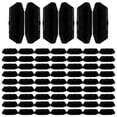 thumbnail image 4 of Pungan foam board fasteners 100pcs Black Deck Board Clips for Narrow Gap Decking,1.5"X0.63"X0.47", 4 of 10
