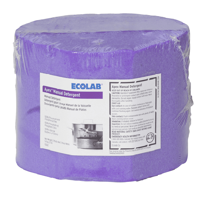 Ecolab Manual Dish Detergent Apex 3 lb - 1 Count - Walmart.com