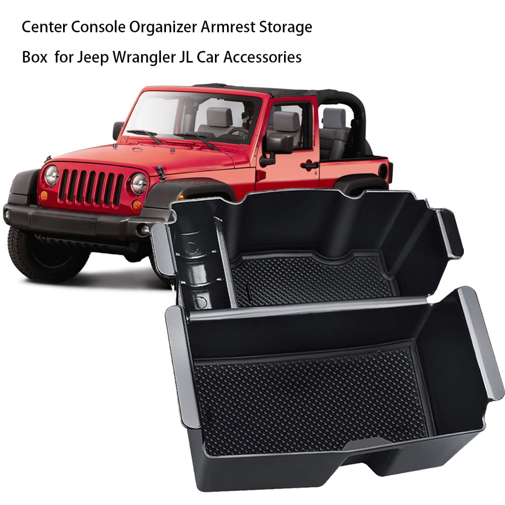 Center Console Organizer Armrest Storage Box for Jeep Wrangler JL Car  Accessories | Walmart Canada