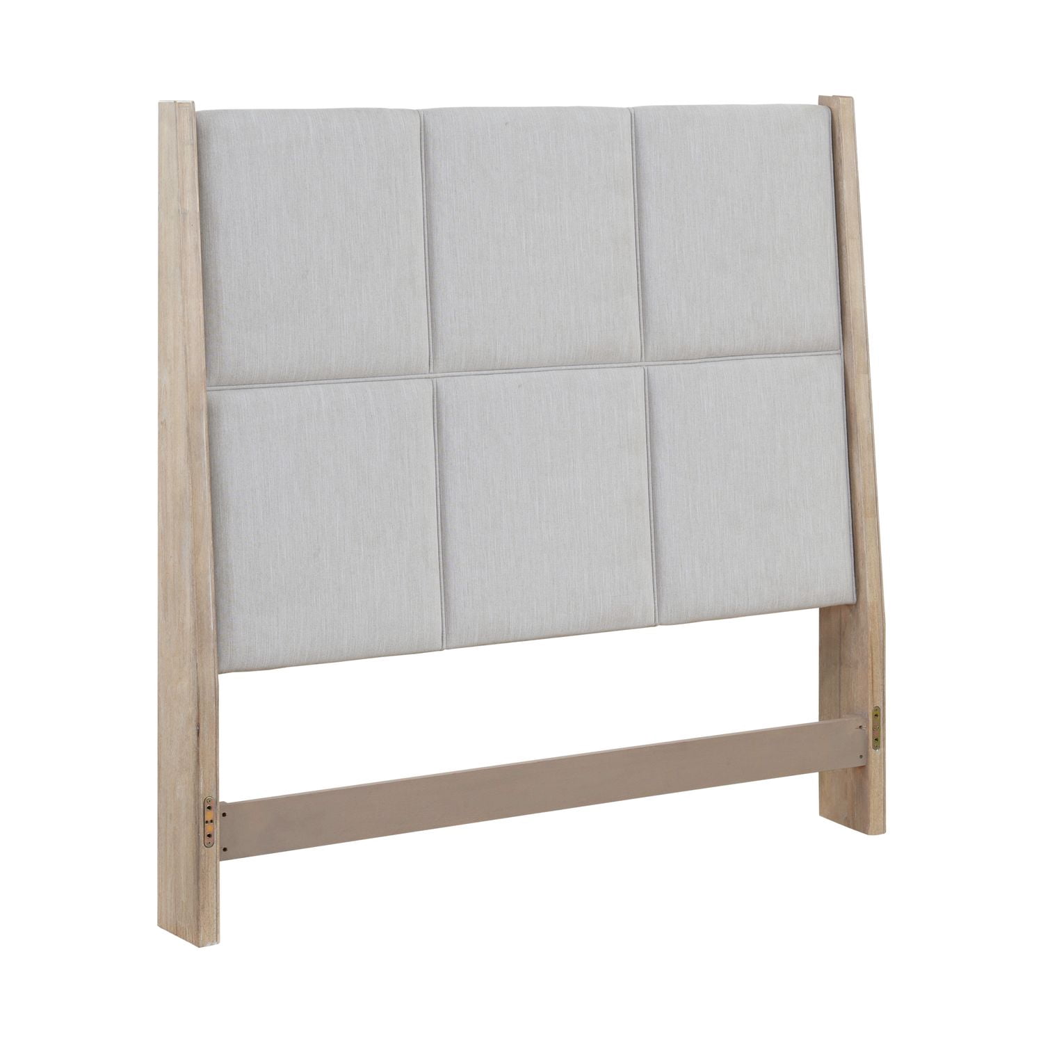 Liberty Furniture Brentwood Queen Upholstered Panel Headboard - Brown