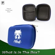 Skull Shaver Pitbull Travel Case, Blue, 1 Piece