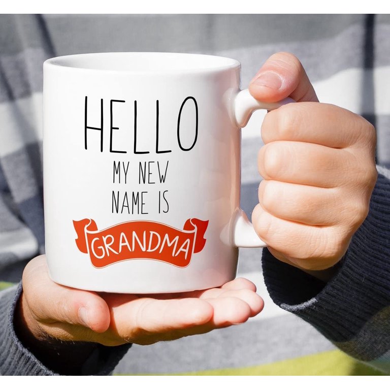 Hello My New Name Is Mommy New Mom Mug