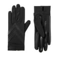 thumbnail image 1 of Isotoner SmartDri SmarTouch Spandex Shortie Gloves - A30659 (Black, L/XL), 1 of 4