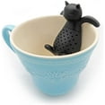 thumbnail image 2 of Silicone Tea Infuser, Tea Strainer for Loose Leaf, Max Temp. 446℉, BPA-free (black cat), 2 of 4