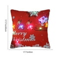 thumbnail image 3 of LED Christmas Pillow Glowing Holiday Decor Dual Mode Lighting Plush Sofa Cushion Living Room Decoration Festive Throw Pillow Home Accent, 3 of 5
