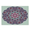 thumbnail image 2 of Mandala Cutting Board, Detailed Pattern Flower and Leaves Bohemian Themed Art Illustration, Decorative Tempered Glass Cutting and Serving Board, Large Size, Multicolor, by Ambesonne, 2 of 5