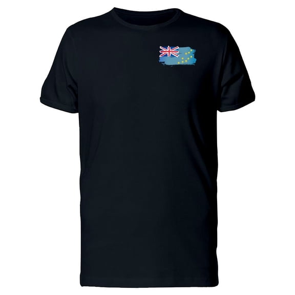Paint Of The Flag Of Tuvalu Tee Men's -Image by Shutterstock