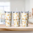 thumbnail image 2 of 20OZ Dog Pattern Holiday Tumbler with Handle Straw and Lid Insulated Coffee Cup for Women Friends Perfect Birthday Gifts Ideal for Holiday Trips and Daily Use, 2 of 6