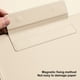 thumbnail image 5 of Folder Board, Writing Board, Business Folder, Contract Signatures Pad, Menu Folder, Leather Plywood, Foldable Portable, Office Home Use, High-Quality Plywood, Durable Leather Surface,, 5 of 8