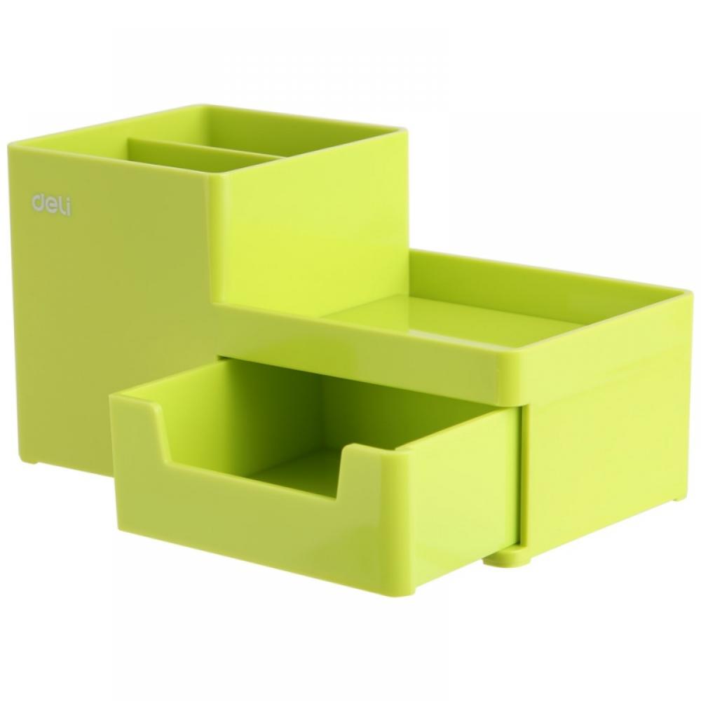 Deli EZ25150 Storage Box (green), Storage Compartments Multifunctional