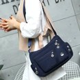 thumbnail image 2 of Bolso Bandolera De Nailon Impermeable De Gran Capacidad Con Varios Bolsillos Para Mujer Vogacara AP006479-07, 2 of 6