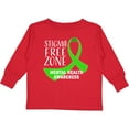 thumbnail image 3 of Inktastic Stigma Free Zone Mental Health Awareness Boys or Girls Long Sleeve Toddler T-Shirt, 3 of 5