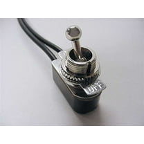 Gardner Bender Toggle Switch GSW-125 - Medium Duty, 6 Amps, 125 V, 1-Pole, Silver