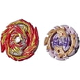 thumbnail image 1 of Beyblade Burst Rise Beyblade Dual Pack Master Devolos D5, 1 of 2