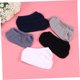 thumbnail image 3 of DEEPCRAFF 5Pares Calcetines No Show Para Con Agarre En Talón Y Transpirable Colores Surtidos, 3 of 8