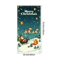thumbnail image 3 of ToyKingdee Christmas Door Cover - Santa Claus Holiday Banner for Party Decoration, 3 of 6