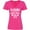 Hot Pink, variant on Inktastic Alabama Awesome Since 1819 Women's V-Neck T-Shirt