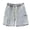 Light blue, variant on Mens Baggy Denim Cargo Shorts Relaxed Fit Drawstring Elastic Waist Straight Leg Flap Pocket Jean Shorts for Casual Daily Outdoor Wear Black S