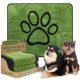 thumbnail image 1 of Almohadillas reutilizables para orinar perros, paquete de 2, 91 x 104 cm, lavables, 1 of 6