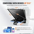 thumbnail image 4 of 8'' Portable Teleprompter Remote for Webcam Smartphone Live Streaming, 4 of 7