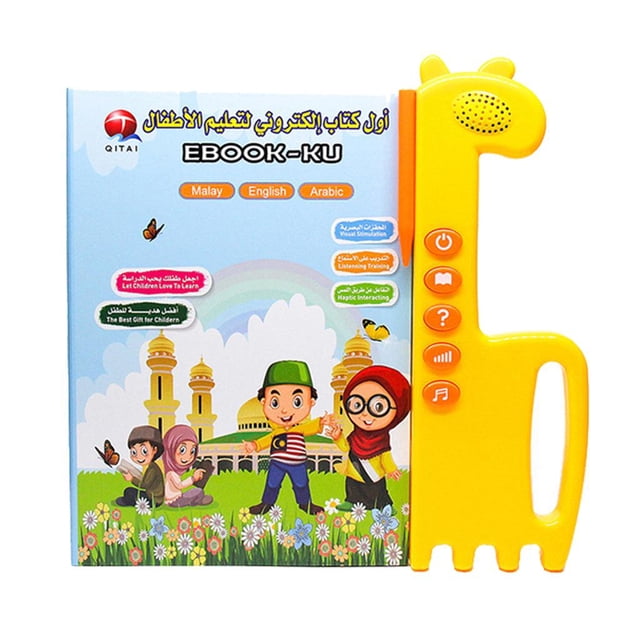 Educación Juguetes Libro Electrónico Aprendizaje Inglés Palabra Educación Temprana Puzzle Audiobook Sunnimix Educación Kid Toys E Book