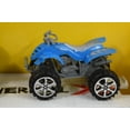 thumbnail image 5 of Blue Flatbed Semi Truck with Two ATV Four Wheel Motorcycles Boys Toy-BT-1, 5 of 9
